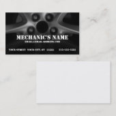 Visitekaartje van mechanische bandenvelg (Voorkant / Achterkant)