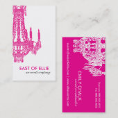 Visitekaartje van moderne luchters (Voorkant / Achterkant)