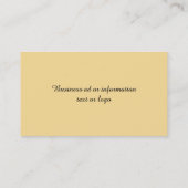 Visitekaartje van naaigarens (Achterkant)