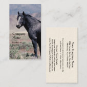 Visitekaartje van paarden (Voorkant / Achterkant)