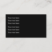 Visitekaartje van paardenzadelleder (Achterkant)