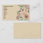 Visitekaartje van Paisley (Voorkant / Achterkant)