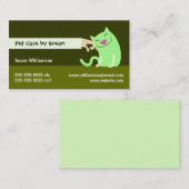 Visitekaartje van Pet Sitter (Voorkant / Achterkant)