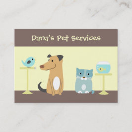Visitekaartje van Pet Sitter