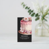 Visitekaartje van plum Cake (Staand voorkant)