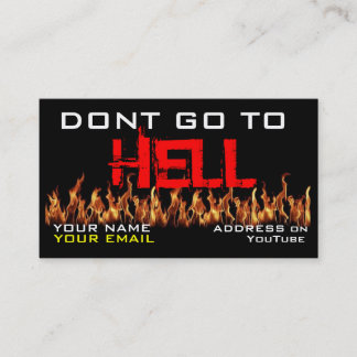 Visitekaartje van predikant