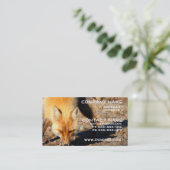 Visitekaartje van Red Fox Habitat (Staand voorkant)