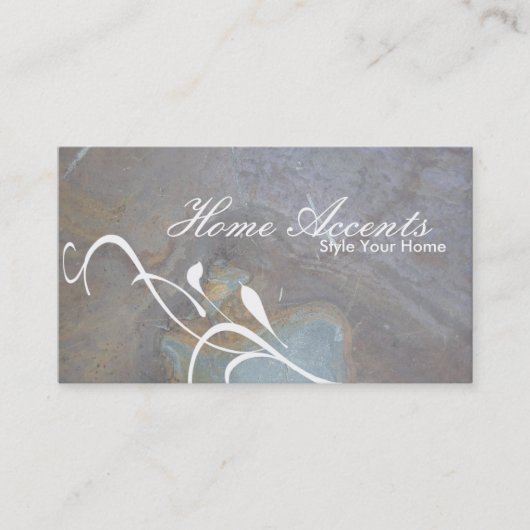 Visitekaartje van rottextuur binnenshuis (Voorkant)