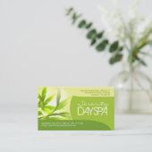 Visitekaartje van Salon en Spa (Staand voorkant)