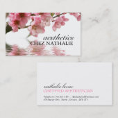 Visitekaartje van Salon en Spa (Voorkant / Achterkant)