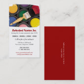 Visitekaartje van schilders (Voorkant / Achterkant)