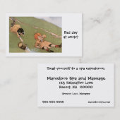 Visitekaartje van slachting en/of slachting (Voorkant / Achterkant)