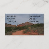 Visitekaartje van Southwest Canyon (Achterkant)