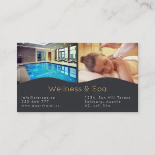 Visitekaartje van Spa, Massage & Wellness Resort Informatiekaartje