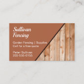 Visitekaartje van tuinschilderingen (Voorkant)