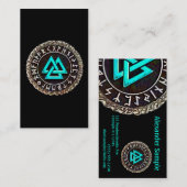 Visitekaartje van Valknut (Voorkant / Achterkant)