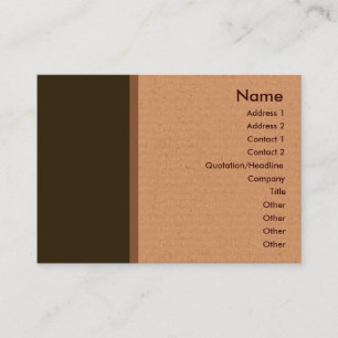 Visitekaartje van vertaaldienst