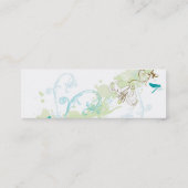 Visitekaartje van vlinder (Achterkant)