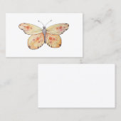 Visitekaartje van vlinder (Voorkant / Achterkant)