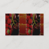 Visitekaartje van vruchten (Achterkant)