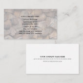 Visitekaartje van vuurhout (Voorkant / Achterkant)