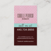 Visitekaartje van  whisky (Achterkant)