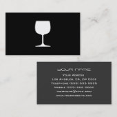 Visitekaartje van wijn (Voorkant / Achterkant)