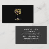 Visitekaartje van wijn (Voorkant / Achterkant)