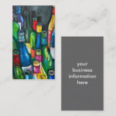 Visitekaartje van wijn (Voorkant / Achterkant)