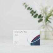 Visitekaartje van wijn (Staand voorkant)