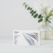 Visitekaartje van wijnglas (Staand voorkant)