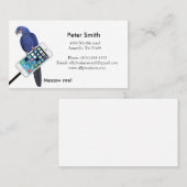 Visitekaartje van zagerijen (Voorkant / Achterkant)