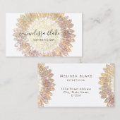 visitekaartje van zonnebloempitten (Voorkant / Achterkant)