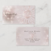 visitekaartje van zonnebloempitten (Voorkant / Achterkant)