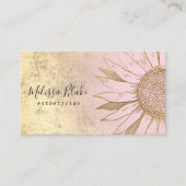 visitekaartje van zonnebloempitten (Voorkant)