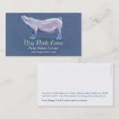 Visitekaartje varkensfokkerij (Voorkant / Achterkant)