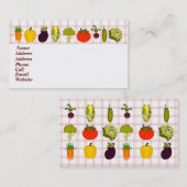 Visitekaartje Veggie Lover (Voorkant / Achterkant)