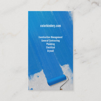 Visitekaartje Verf en papier