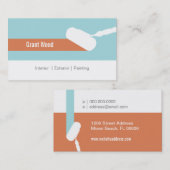 Visitekaartje Verf Roller (Voorkant / Achterkant)