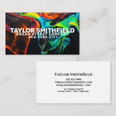 Visitekaartje Verf waterverf (Voorkant / Achterkant)