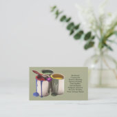 Visitekaartje verfcontractant (Staand voorkant)