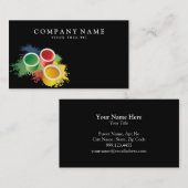 Visitekaartje verfcontractant (Voorkant / Achterkant)