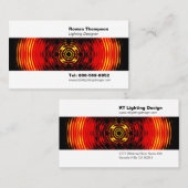 Visitekaartje Verlichtingsontwerper (Voorkant / Achterkant)