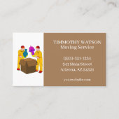 Visitekaartje Verplaatsen van service (Voorkant)