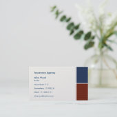 Visitekaartje verzekering (Staand voorkant)
