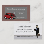 Visitekaartje Verzekering (Voorkant / Achterkant)