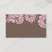 VISITEKAARTJE  vet bloeien (Achterkant)