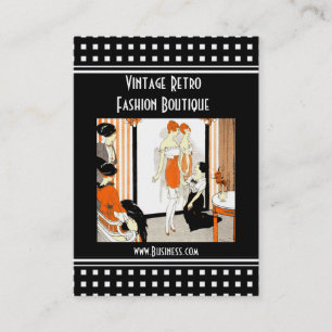 Visitekaartje Vintage Retro Mode Boetiek