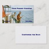 Visitekaartje Vissende het Handvest (Voorkant / Achterkant)