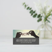 Visitekaartje voor advies (Staand voorkant)